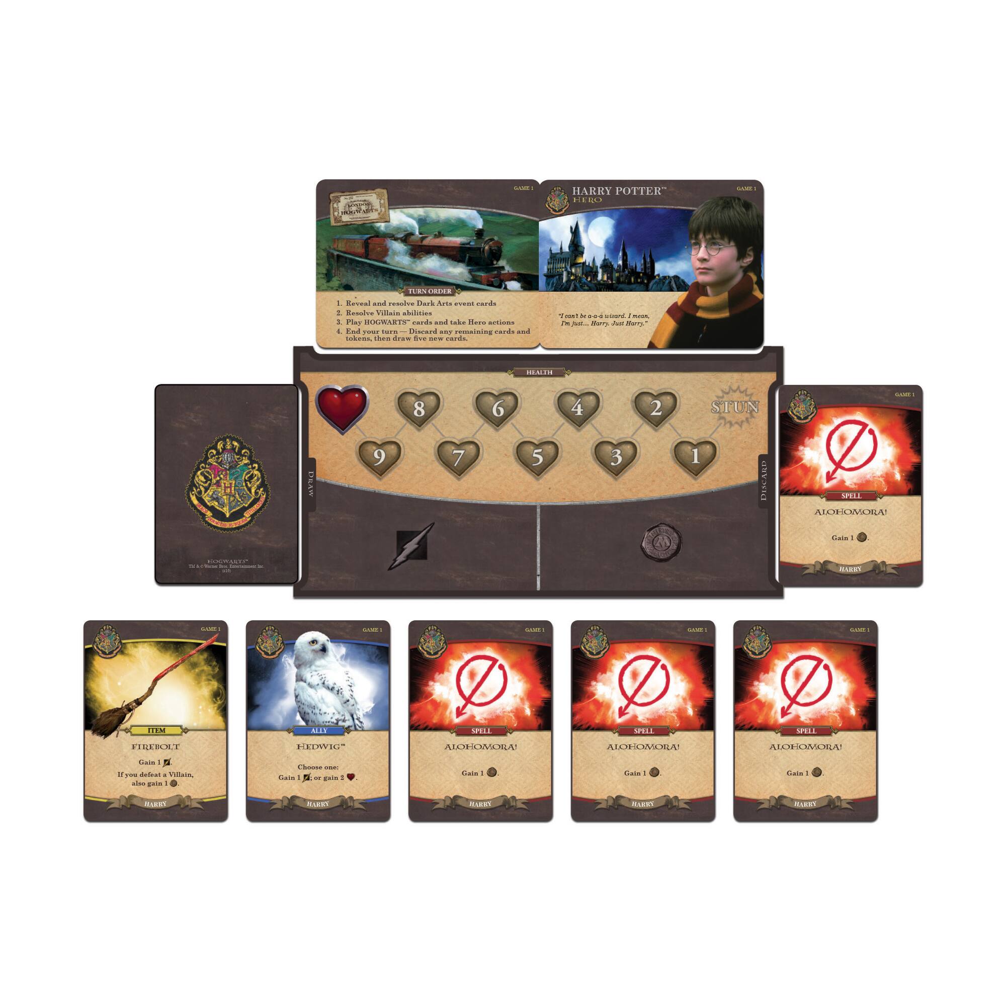 Harry Potter Hogwarts Battle: A Cooperative Deck-Building Game